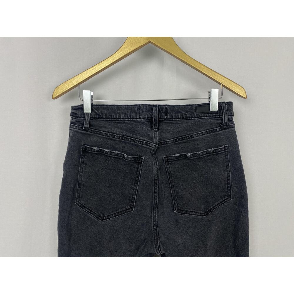 Abercrombie & Fitch Ankle Straight Ultra High Rise Jeans Womens 8/29 Black 28x26 - Picture 4 of 13